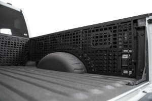 Ford Super Duty F350 Bed Side Molle Panel - Passenger Side - Addictive Desert Designs - Hammer Black - `23-`27